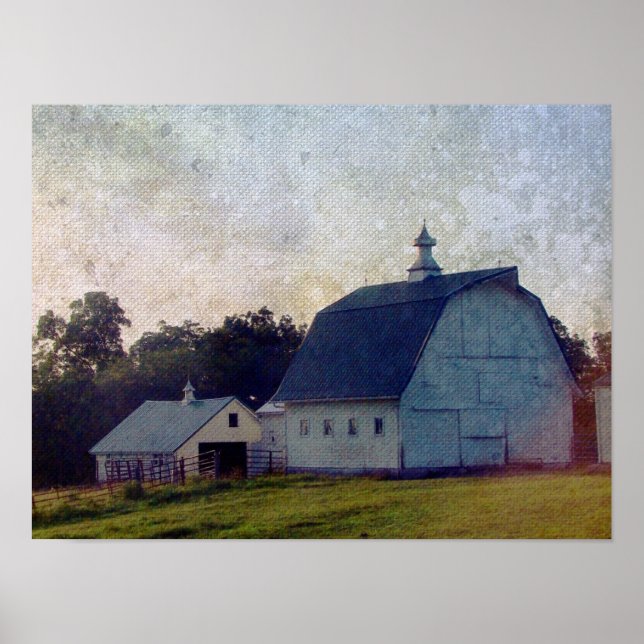 Louisa County Barns Poster (Front)