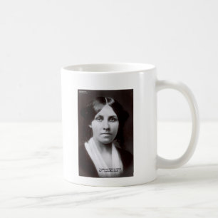 Louisa May Alcott 2 Flints Love Quote Cards & Gift Coffee Mug