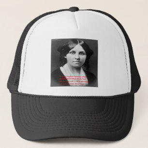 Louisa May Alcott "Little Kingdom" Wisdom Gifts Trucker Hat