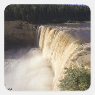 Louise Falls, Twin Falls Gorge Territorial Park, Square Sticker