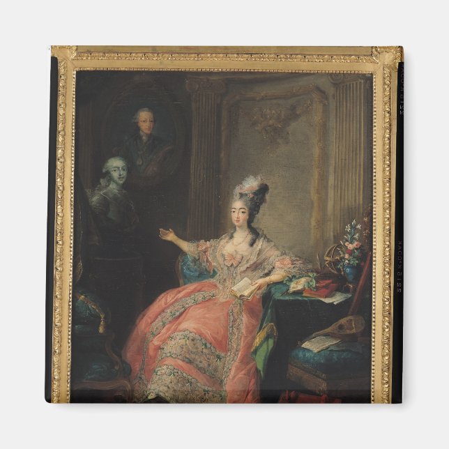 Louise Marie Josephine of Savoy Magnet (Front)