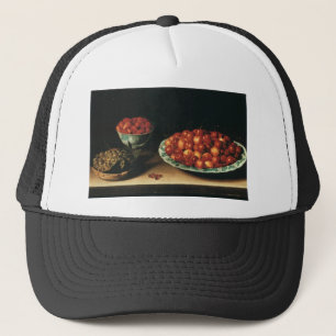 Louise Moillon Cherries Strawberries Gooseberries Trucker Hat