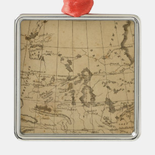 Louisiana 12 metal tree decoration