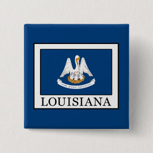 Louisiana 15 Cm Square Badge