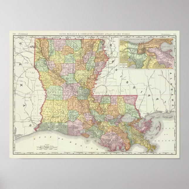 Louisiana 4 poster (Front)