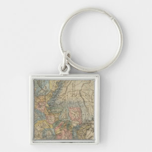 Louisiana 6 key ring