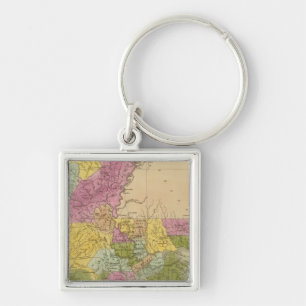 Louisiana 7 key ring