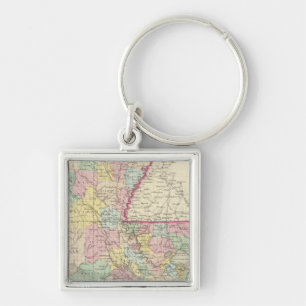 Louisiana 8 key ring