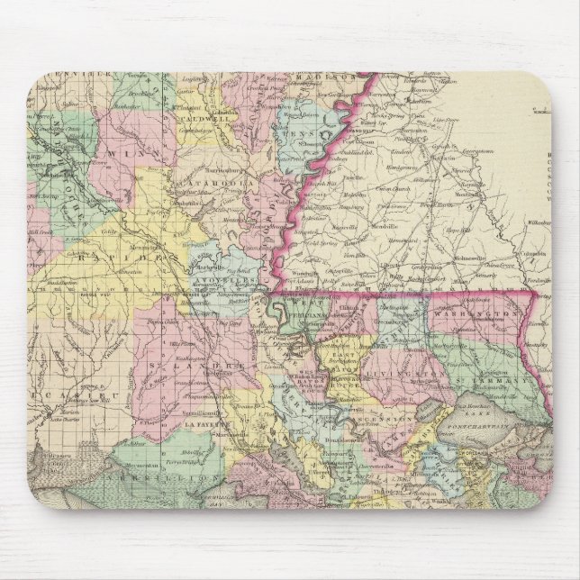 Louisiana 8 mouse pad (Front)