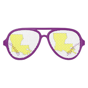 LOUISIANA AVIATOR SUNGLASSES
