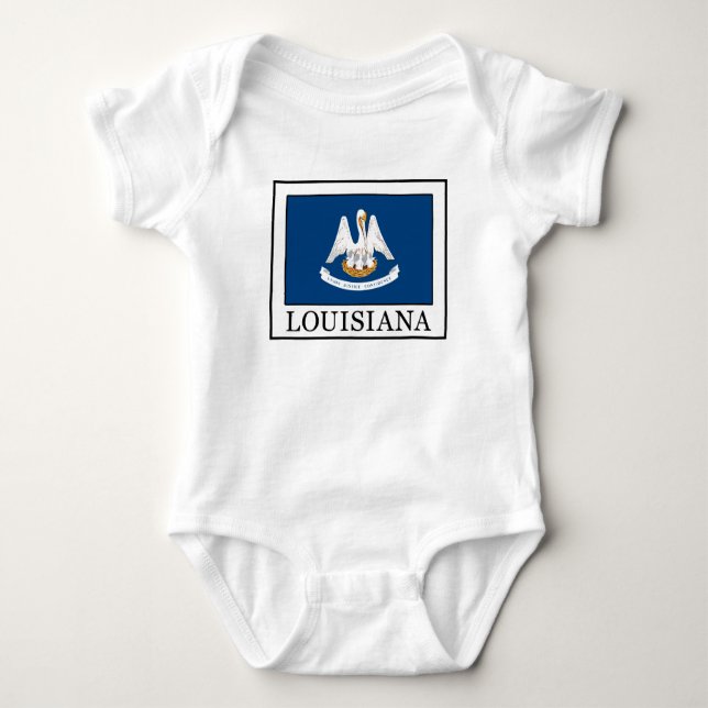 Louisiana Baby Bodysuit (Front)