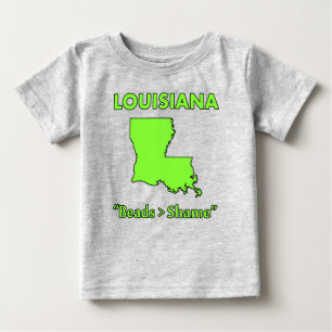 Louisiana - Beads > Shame Baby T-Shirt