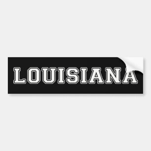 Louisiana Bumper Sticker