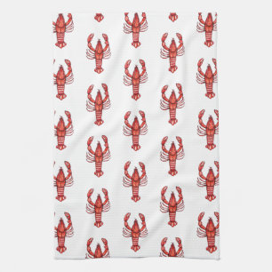 Louisiana Cajun Crawfish Tea Towel