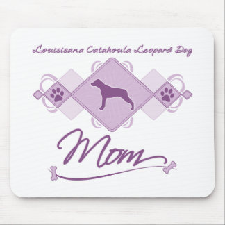 Louisiana Catahoula Leopard Dog Mum Mouse Pad