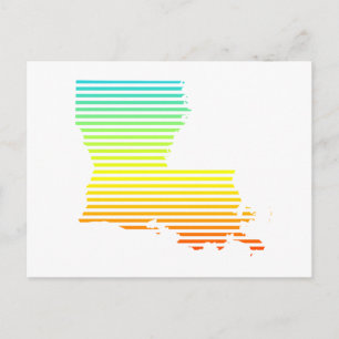 louisiana chill fade postcard