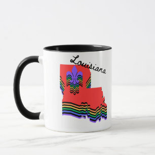 Louisiana coffee mug