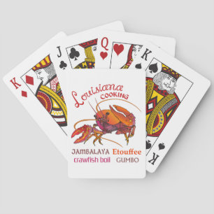 Louisiana Cooking Playing Cards