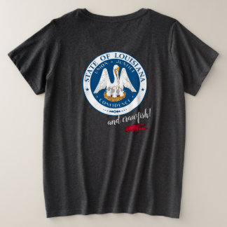 Louisiana Crawfish Plus Size T-Shirt