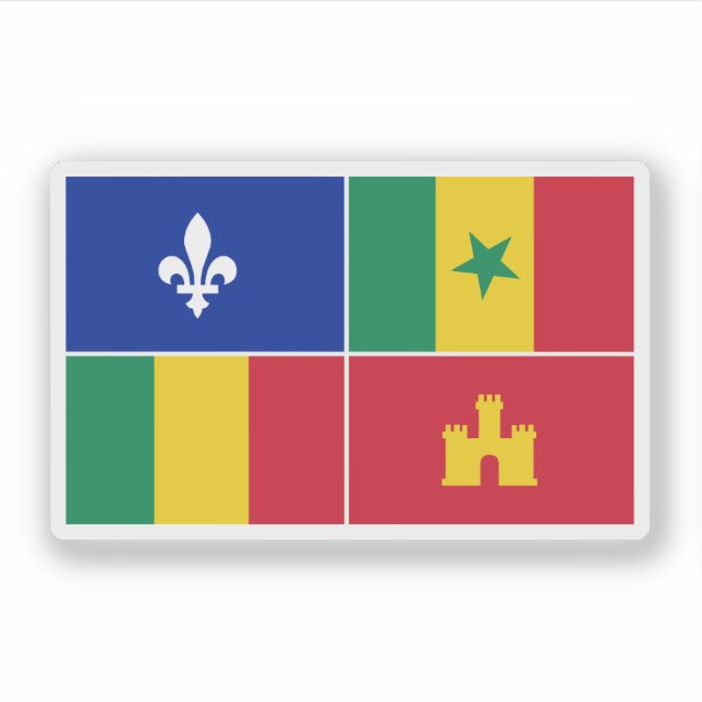 Louisiana Creole flag (Front)