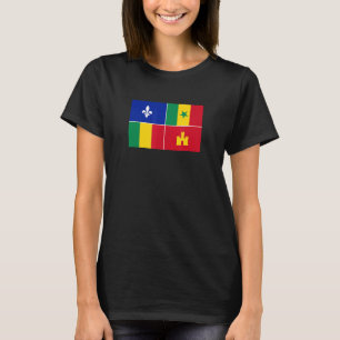 Louisiana Creole Flag T-Shirt