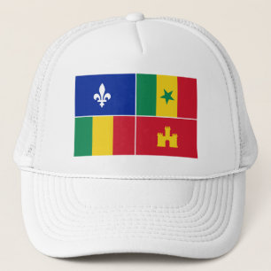 Louisiana Creole flag Trucker Hat