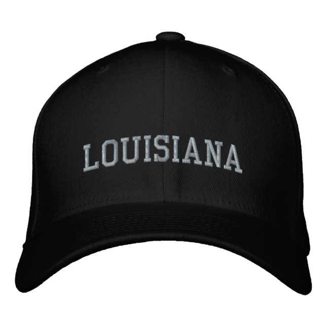 Louisiana Embroidered Hat (Front)