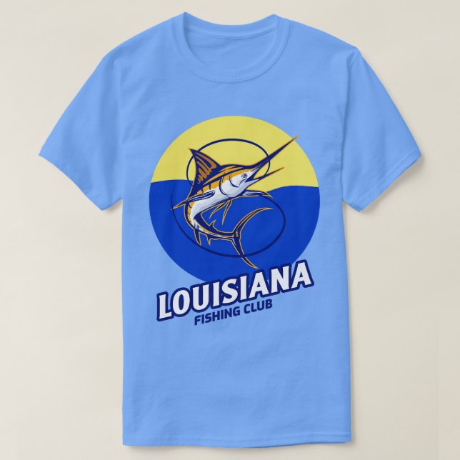 Louisiana Fishing TShirt (Design Front)
