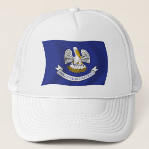 Louisiana Flag Hat