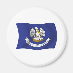 Louisiana Flag Magnet