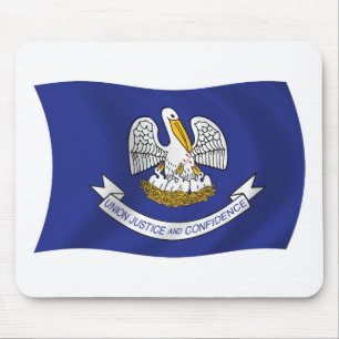 Louisiana Flag Mousepad