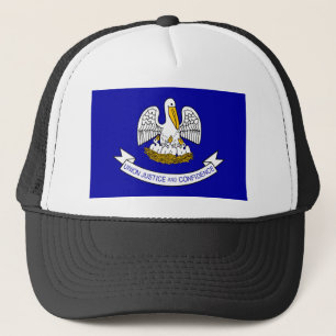 Louisiana Flag Trucker Hat