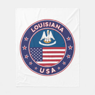 Louisiana Fleece Blanket