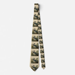 Louisiana Heron - from Audubon's Birds of America Tie