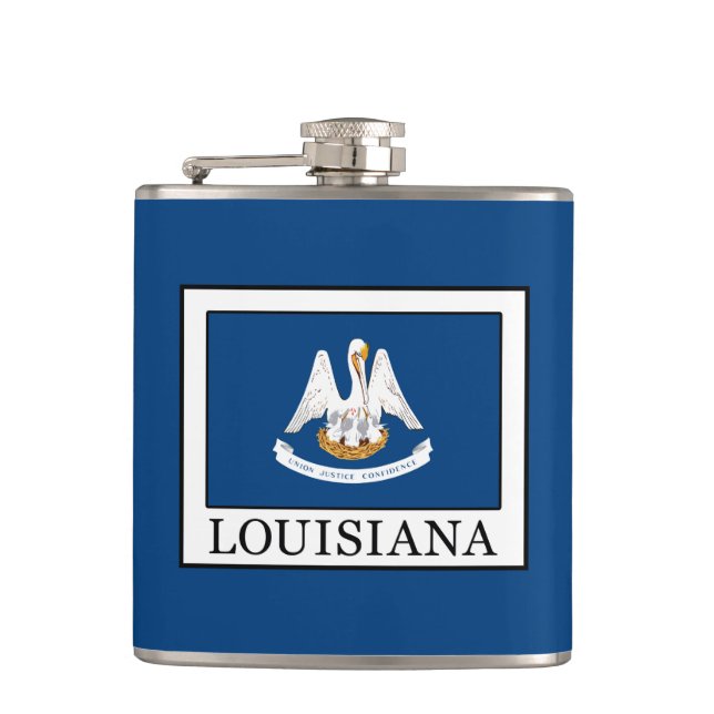 Louisiana Hip Flask (Front)