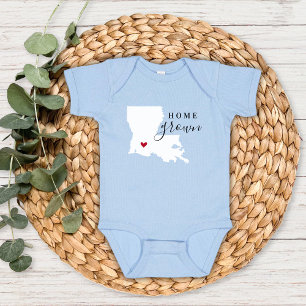 Louisiana Home Grown State Tee