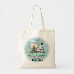 Louisiana Lighthouse Tote Bag