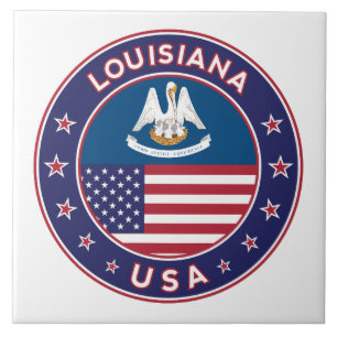 Louisiana, Louisiana phone case, sticker, bag Tile