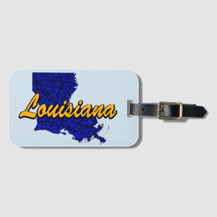 Louisiana Luggage Tag