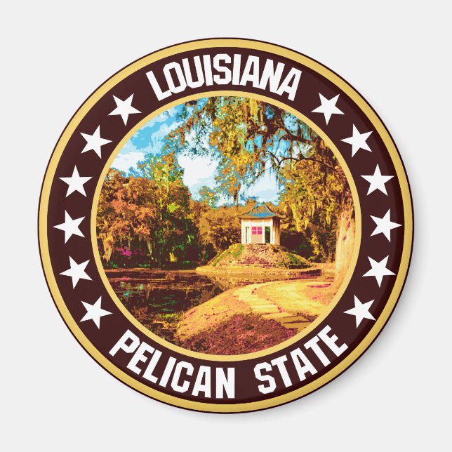 Louisiana                                          magnet (Front)