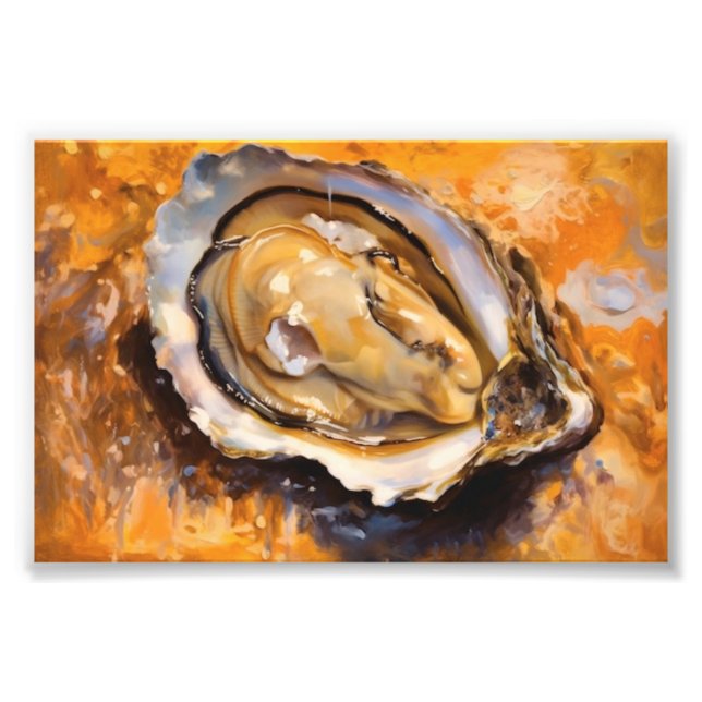Louisiana Oyster Photo Print (Front)