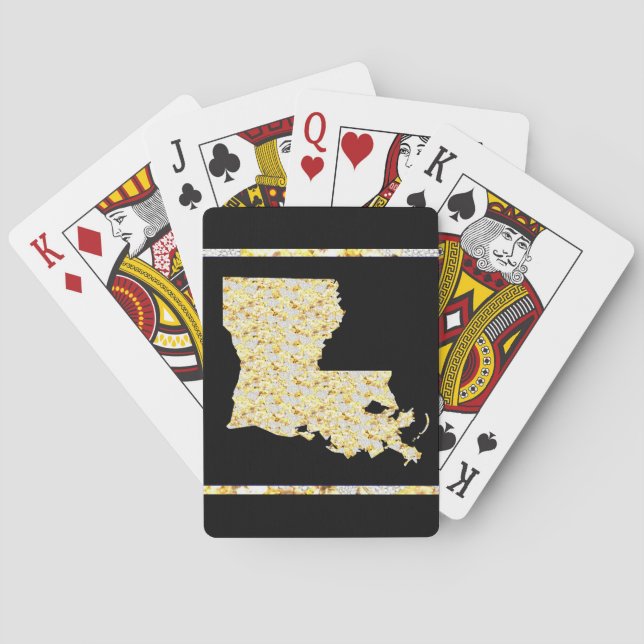LOUISIANA PLAYING CARDS (Back)