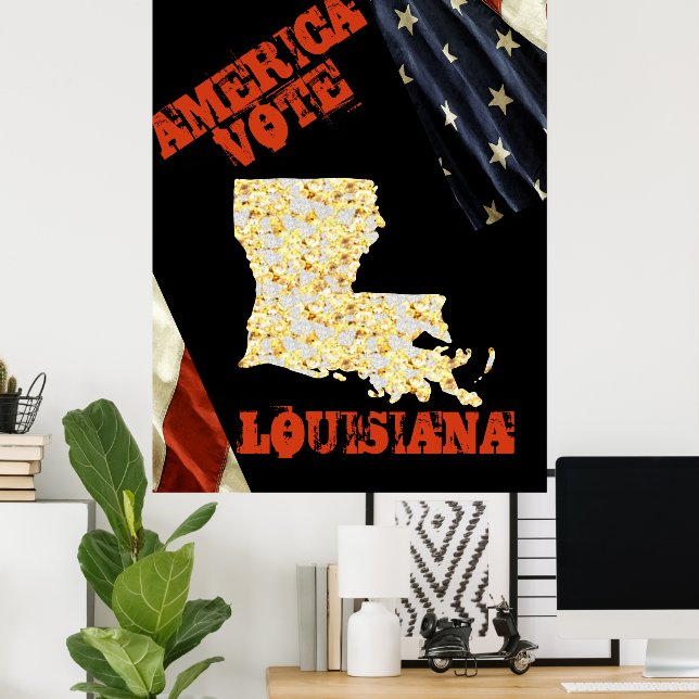 LOUISIANA  POSTER (Home Office)