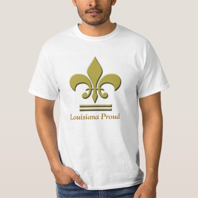 "Louisiana Proud" Value Tee (Front)