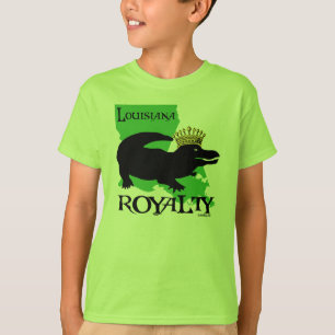Louisiana Royalty (black gator) T-Shirt