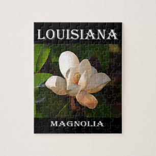 Louisiana Southern Magnolia Jigsaw Puzzle
