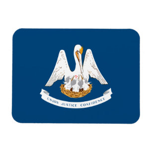 Louisiana State Flag Magnet