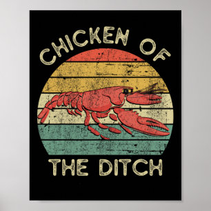 Louisiana State New Orleans Mardi Gras Chicken Of Poster