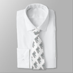 Louisiana State Typography Tie