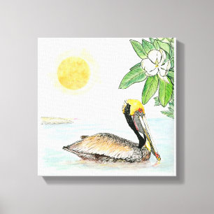 Louisiana Stretched Canvas Print